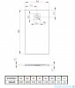 Radaway Kyntos F brodzik 180x90cm biały HKF18090-04